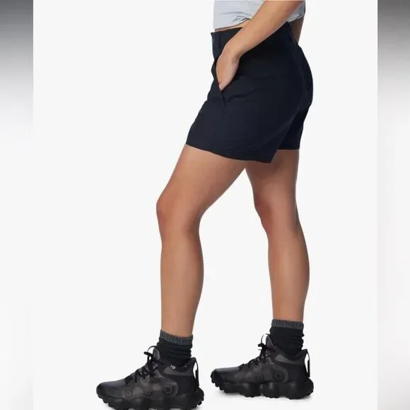 Columbia Black Cargo Shorts Lightweight Sporty Casual Vacation Outdoor Gift NWT - Picture 6 of 14